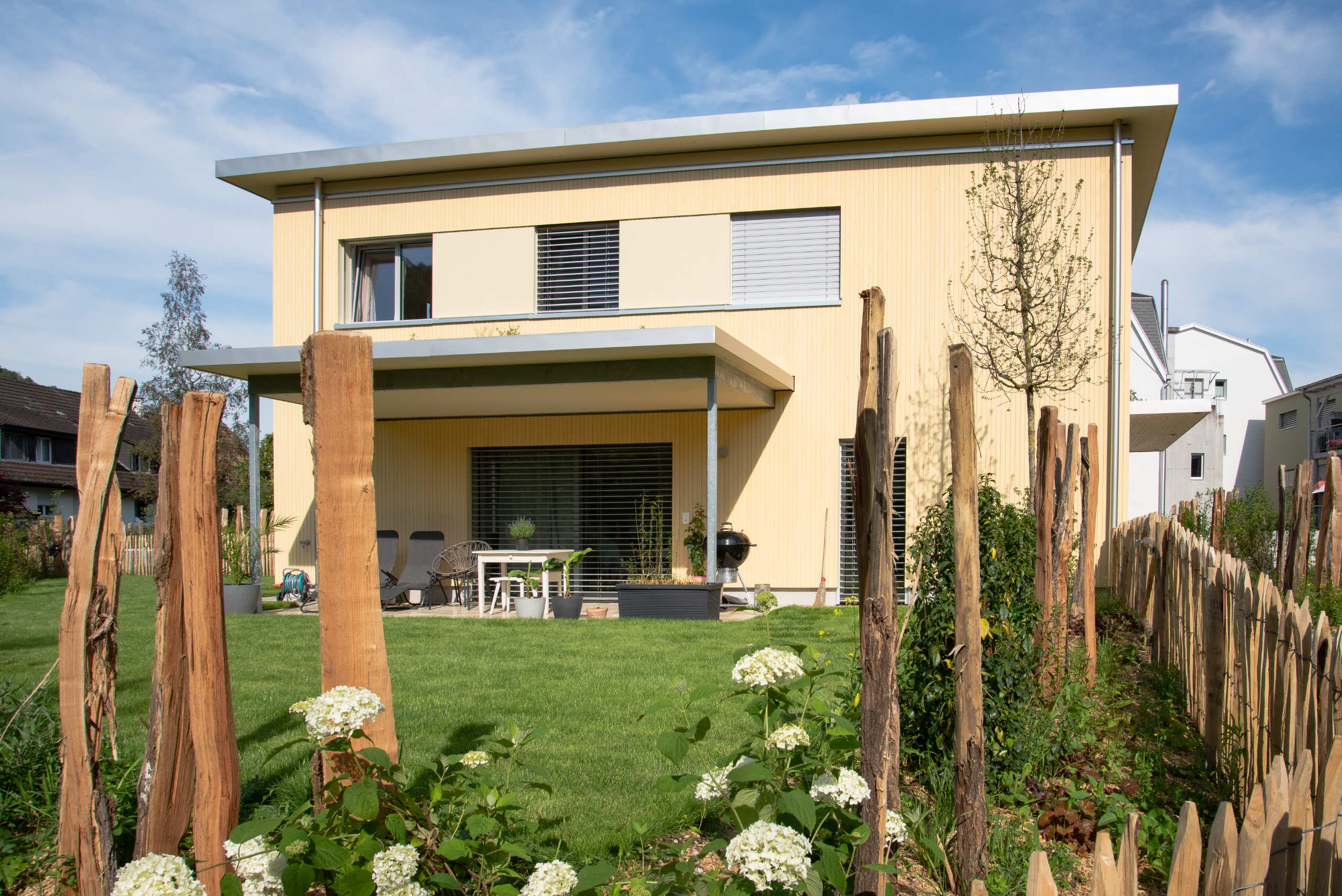 Doppeleinfamilienhaus «am Bach», aussen